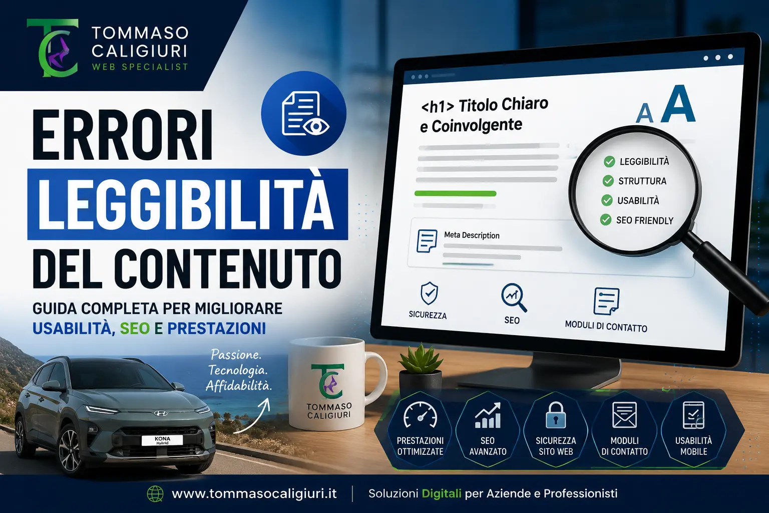 Installazione di WordPress su hosting Linux con configurazione iniziale del sito web e preparazione per SEO e sicurezza