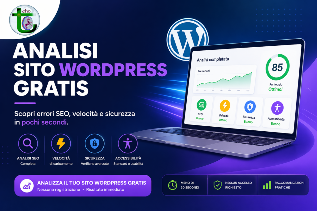 Analisi Sito WordPress