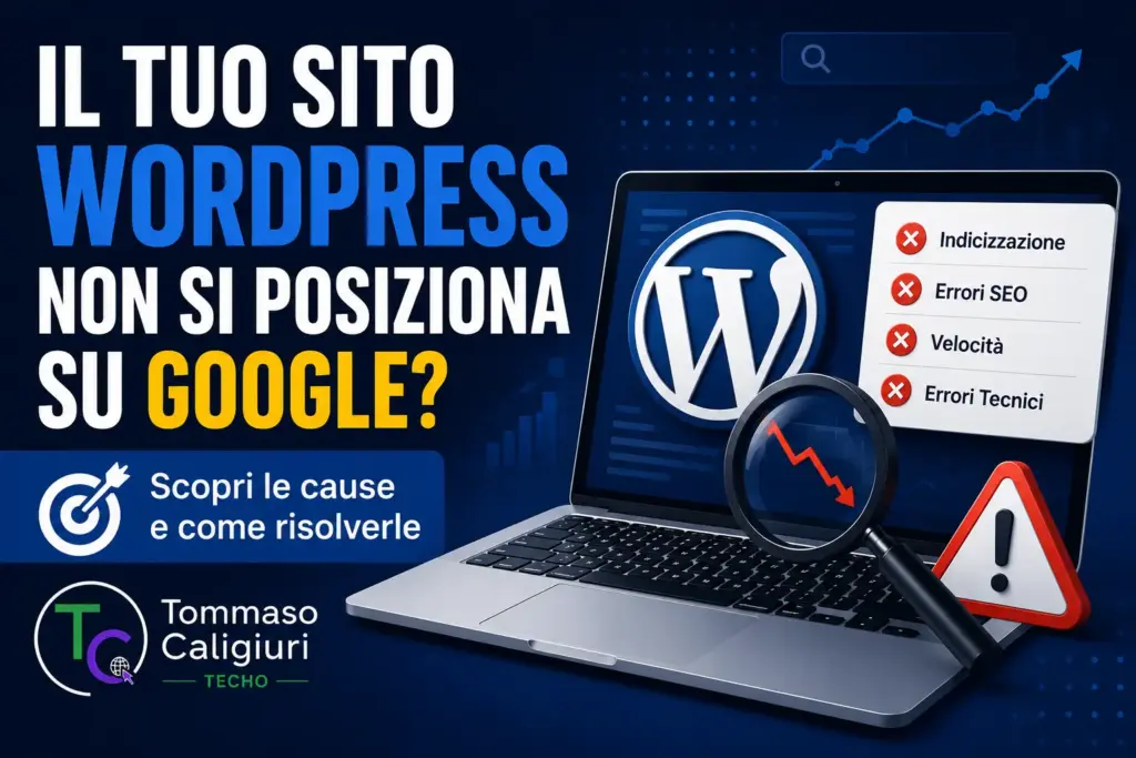 WordPress non si posiziona su Google